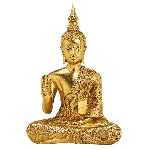 Golden Buddha Statue H31
