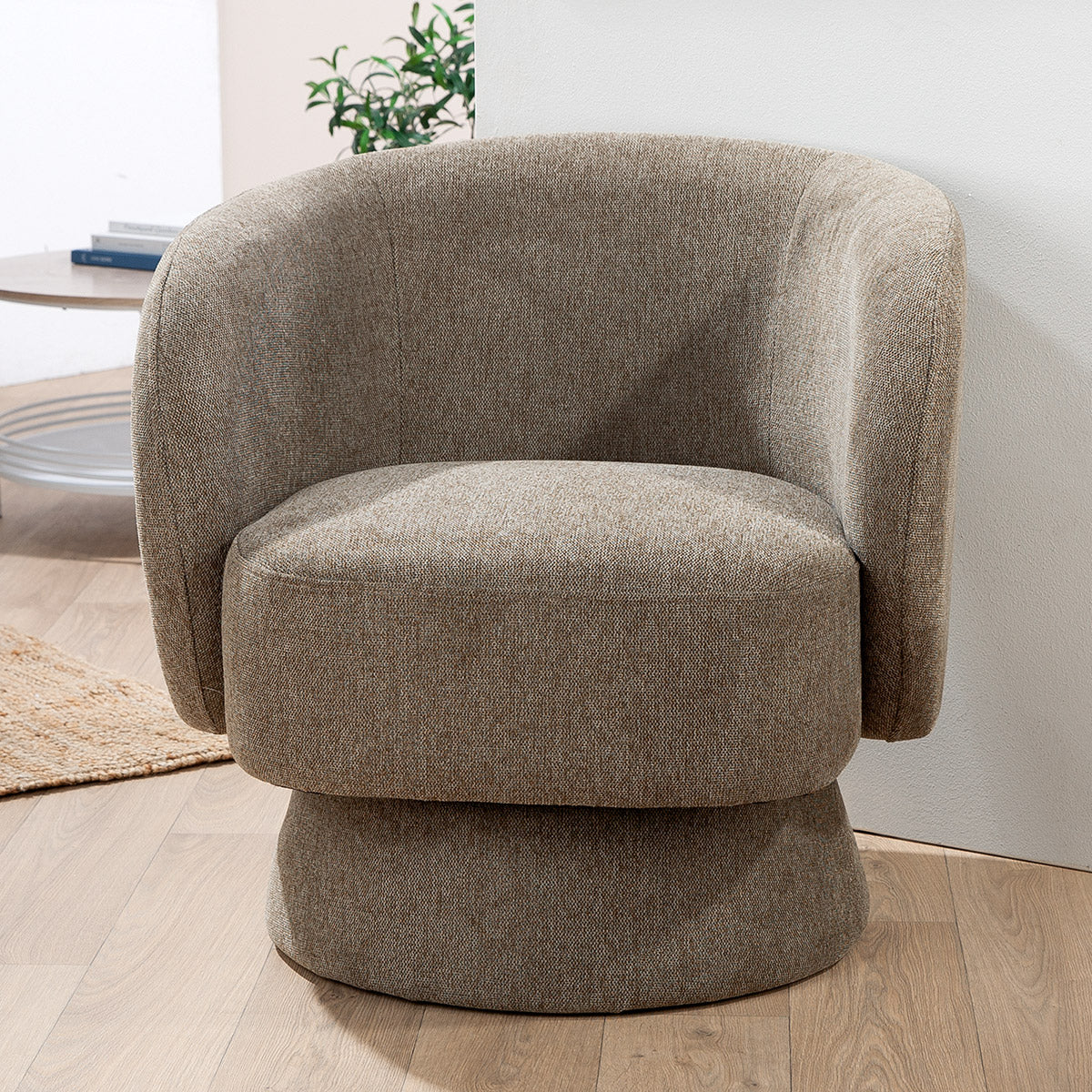 Sessel âRotundaâ â moderner Komfort mit Drehfunktion