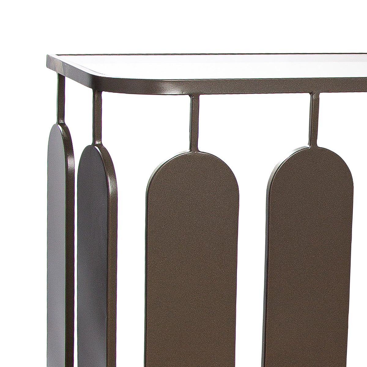 Sideboard âZuluâ â Metall & Glas im Urban-Living-Design