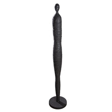 Skulptur "Lorient" – Moderne Figur in Schwarz, 109 cm | CASA ROMANO