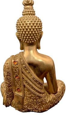 Goldene Buddha-Statue H36 | CASA ROMANO