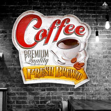Blechschild "Coffee" – 56 × 55 cm | CASA ROMANO