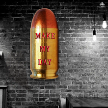Blechschild "Make My Day" | CASA ROMANO