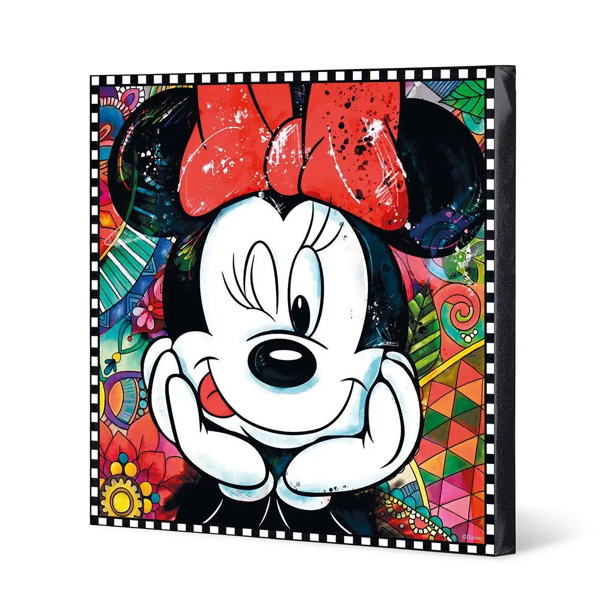 „Minnie Forever & Ever“ – Handgemalte Disney-Leinwand | Made in Italy