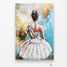 „Ballerina“ – 3D-Optik Metallbild mit edler Optik | CASA ROMANO