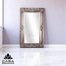 Barockspiegel in Antiksilber – Eleganz mit Charakter H147cm | CASA ROMANO