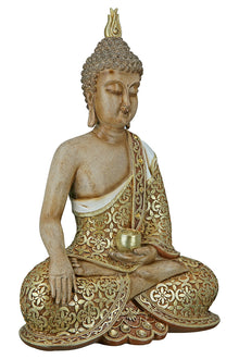 Buddha Figur "Mangala" H 35cm | CASA ROMANO