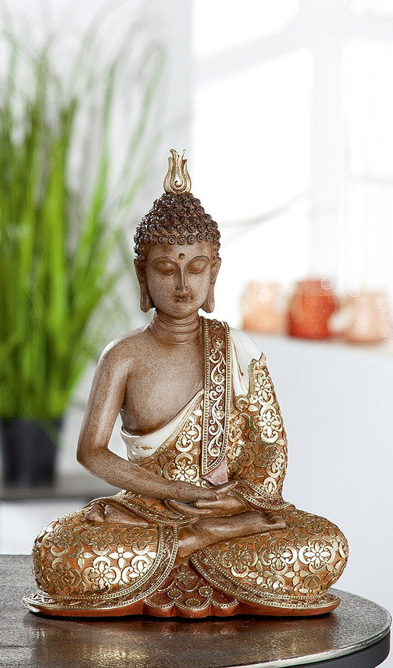 Buddha Figur "Mangala" H 29cm | CASA ROMANO