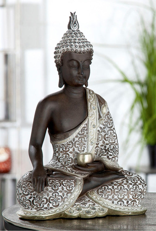 Buddha Figur "Mangala" H 35cm | CASA ROMANO