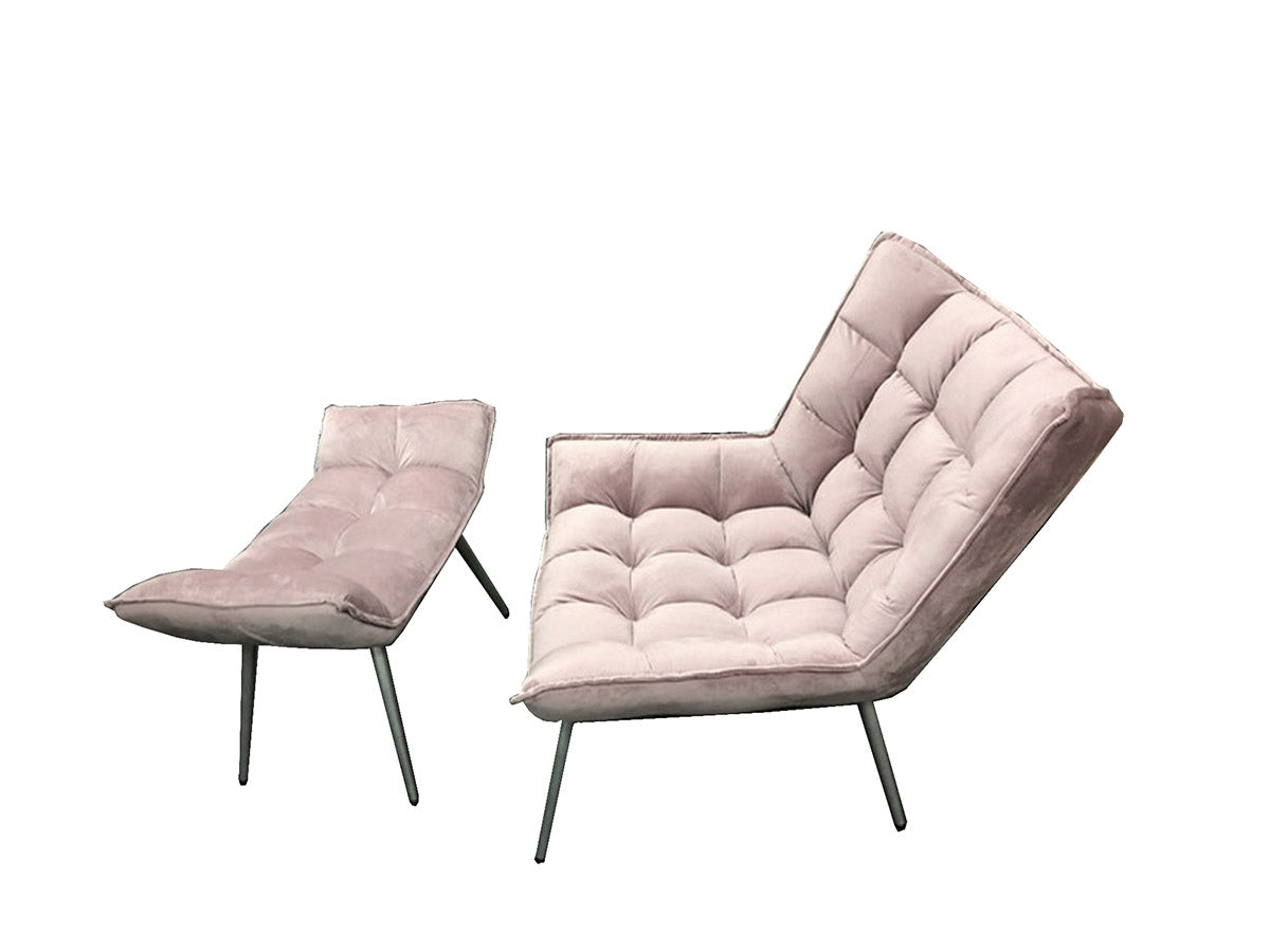 Sessel-Set „Gentle“ – Stilvoller Komfort in sanftem Rosé