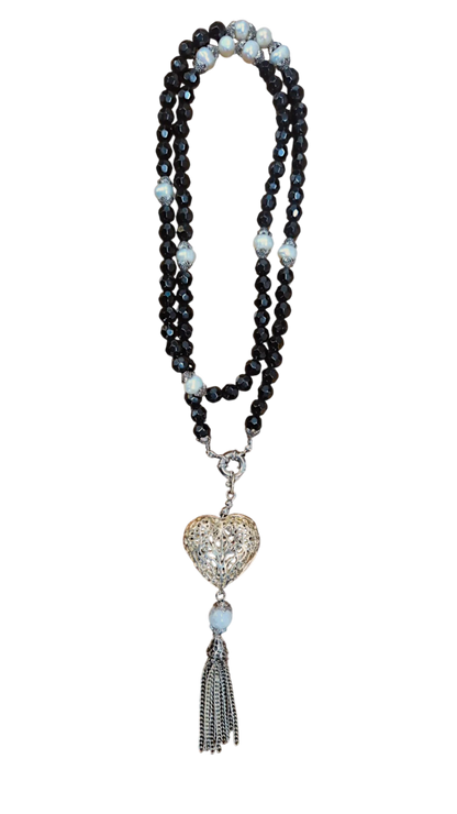 Halskette „Cuore di Notte“ – 51 cm | CASA ROMANO