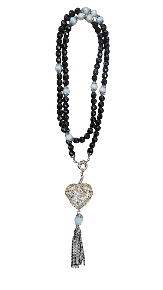 Halskette „Cuore di Notte“ – 51 cm | CASA ROMANO