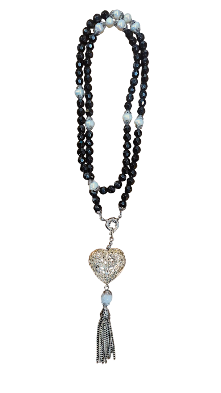 Halskette „Cuore di Notte“ – 51 cm | CASA ROMANO