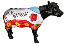 Bunte Skulptur „Cow“ – Kunstvolle Deko-Kuh aus Kunstharz | CASA ROMANO