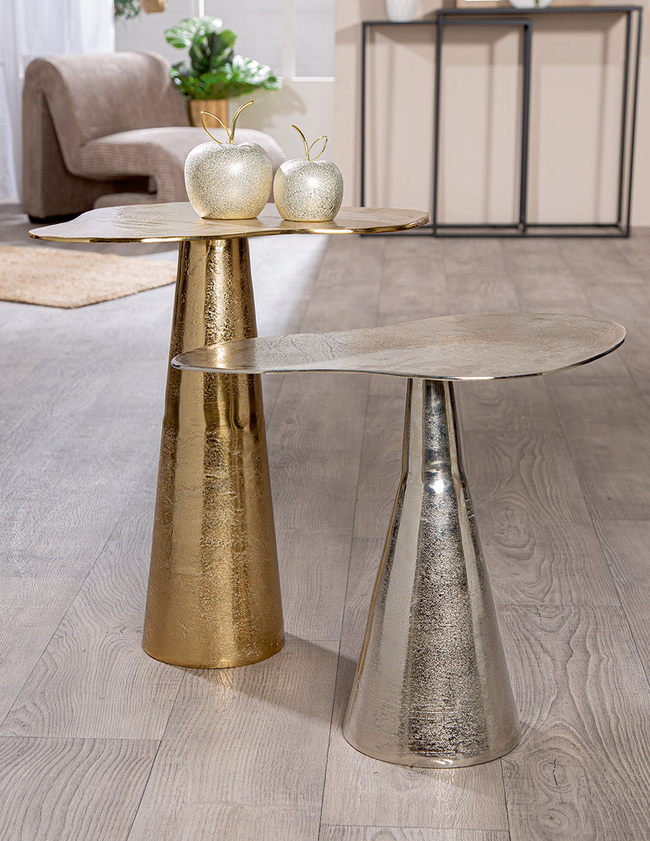 2er-Set Beistelltisch organisch „Organica"