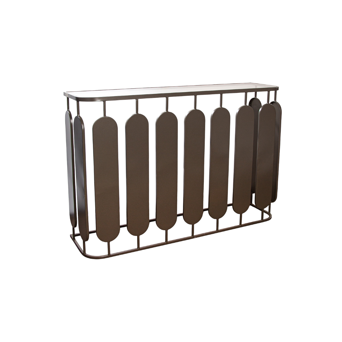 Sideboard „Zulu“ – Metall & Glas im Urban-Living-Design