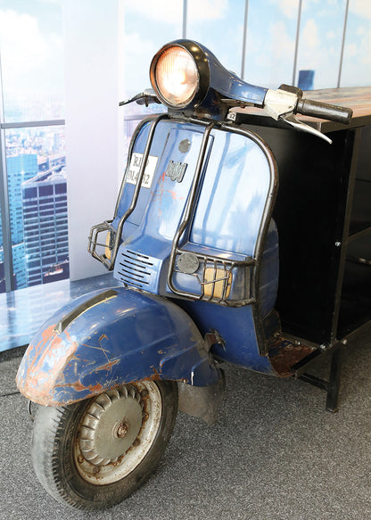 Kommode Roller aus Metall & Mangoholz – Upcycling-Design im Industrial-Stil (Kopie)