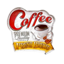 Blechschild "Coffee" – 56 × 55 cm | CASA ROMANO
