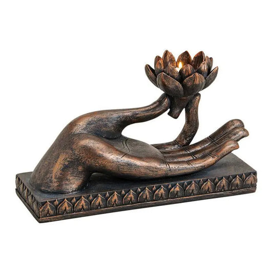 Buddha Hand mit Teelichthalter | CASA ROMANO