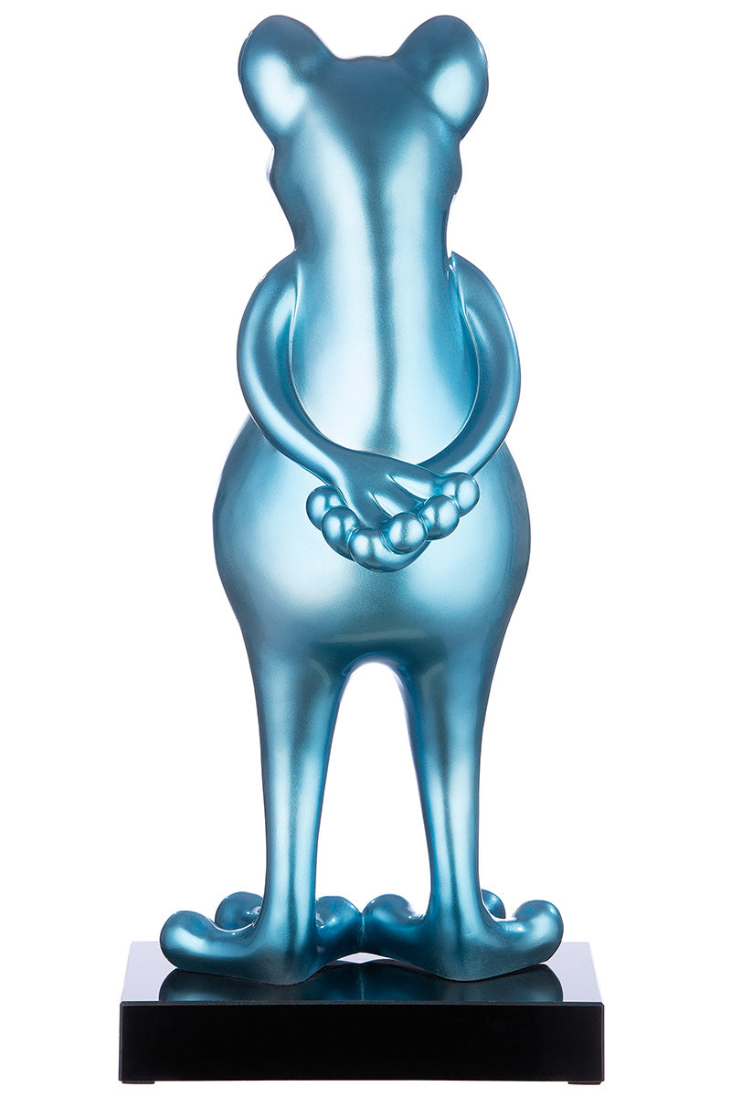 Skulptur „Frog“ Moderne Dekofigur mit Charakter