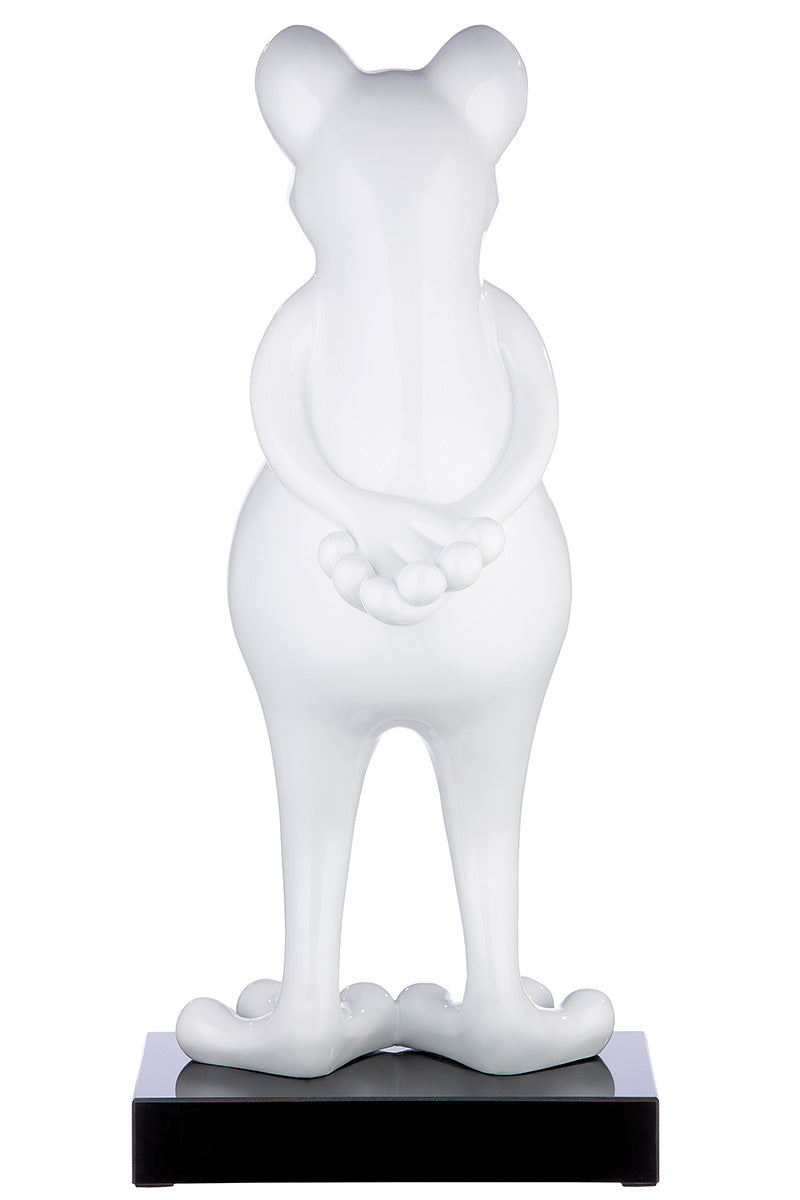 Skulptur „Frog“ Moderne Dekofigur mit Charakter