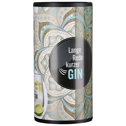 Gin Glas „Lange Rede kurzer GIN“ – stilvolles Geschenkset | CASA ROMANO
