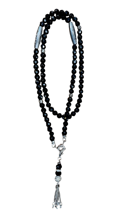 Halskette „Noir Sparkle“ – 52 cm | CASA ROMANO