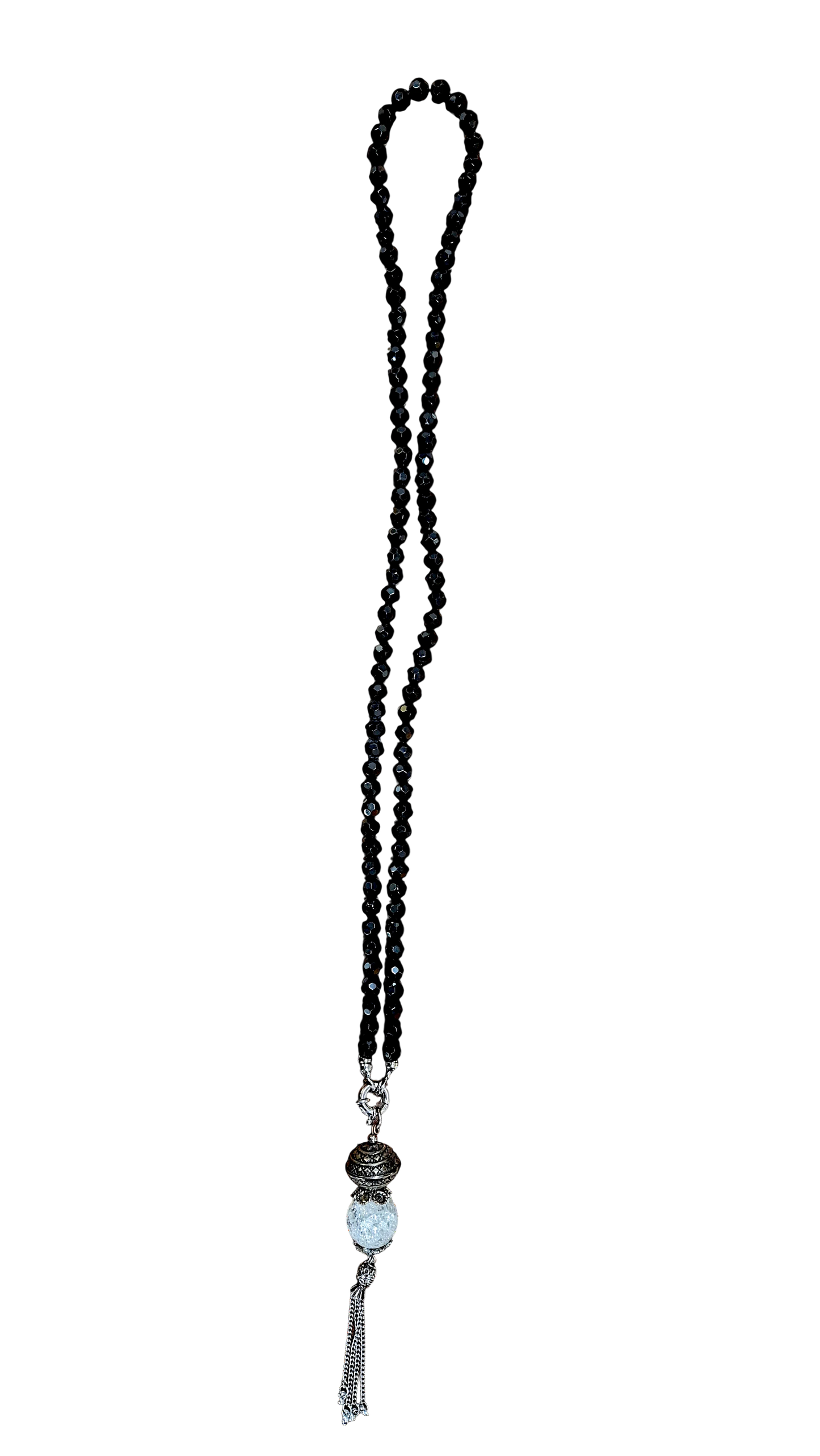 Halskette „Noir Sparkle“ – 52 cm | CASA ROMANO