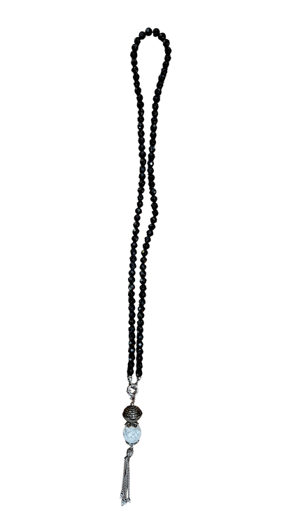 Halskette „Noir Sparkle“ – 52 cm | CASA ROMANO