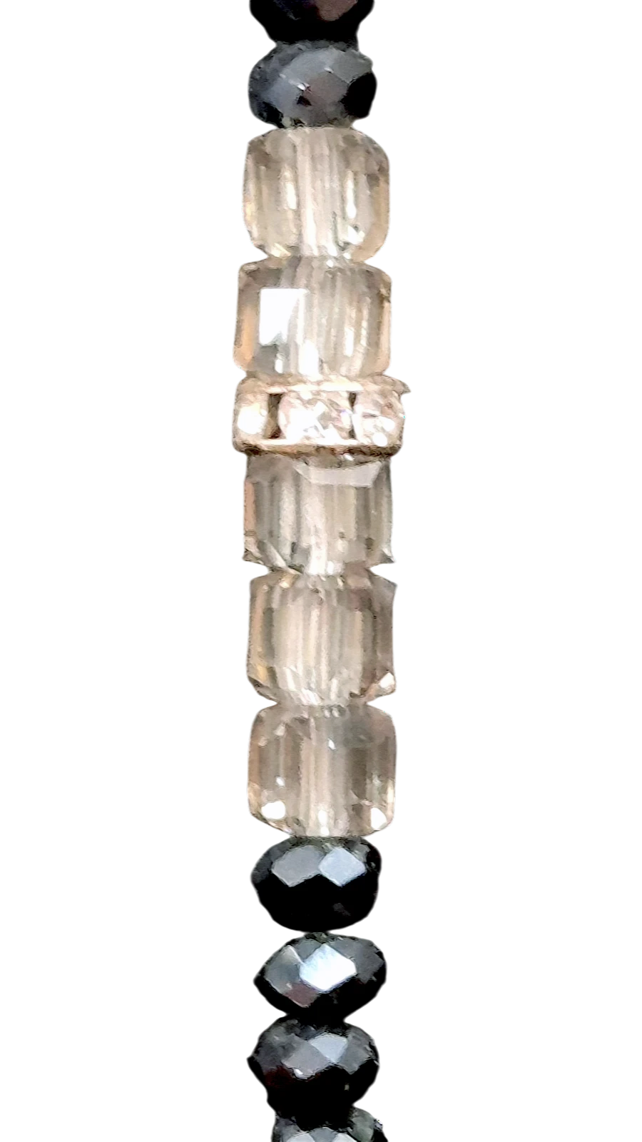 Halskette „Marbelle“ 47,5 cm – Naturstein Herz & Wasserblau | CASA ROMANO