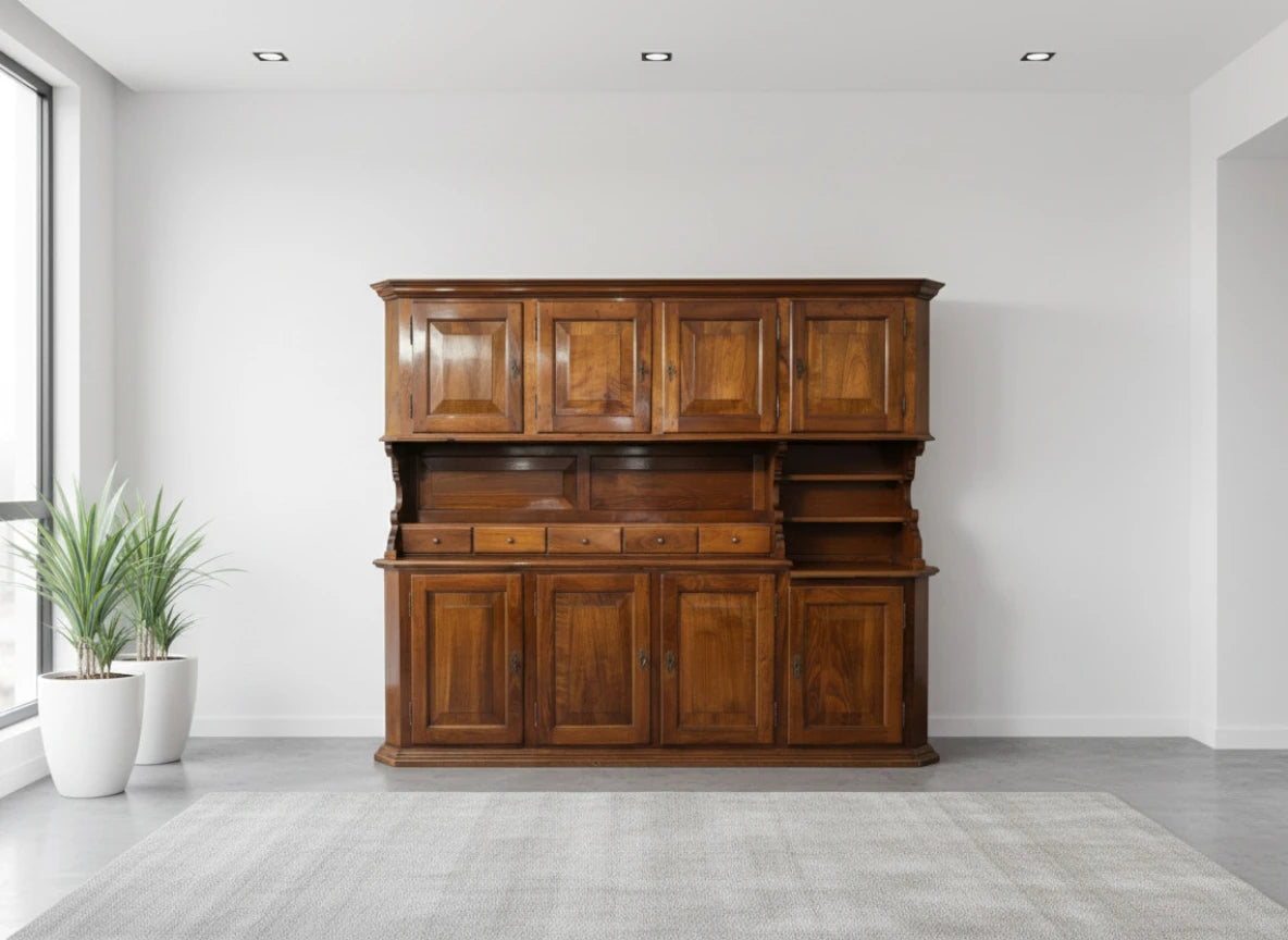 Massives Kirschbaum Buffet – handgefertigte Reproduktion eines historischen Buffets | CASA ROMANO