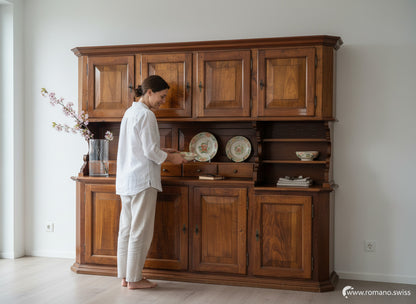Massives Kirschbaum Buffet – handgefertigte Reproduktion eines historischen Buffets | CASA ROMANO