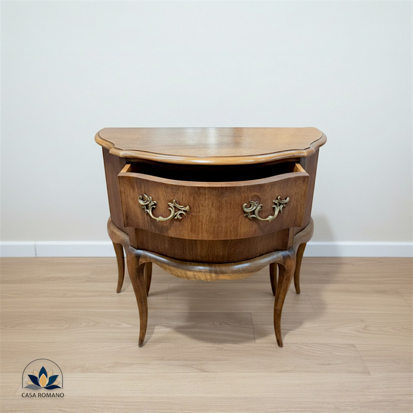 Kleine Kommode im Louis-XV Stil – 2 Schubladen | CASA ROMANO | CASA ROMANO
