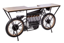 Bar Motorrad – Designmöbel aus Mangoholz & recyceltem Metall | CASA ROMANO