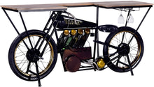 Bar Motorrad – Designmöbel aus Mangoholz & recyceltem Metall | CASA ROMANO