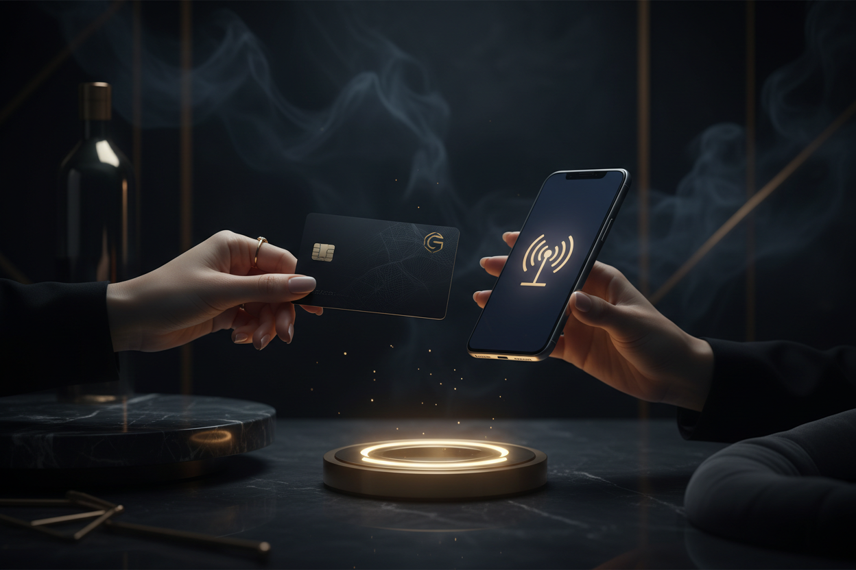 Sicheres Bezahlen – Premium Hintergrund