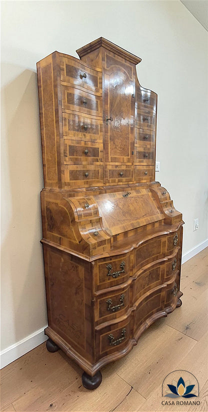 Barockstil Tabernakel-Sekretär mit vielen Schubladen und Geheimfach – ca. 1960 | CASA ROMANO