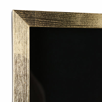 Wandbild „Plato“ – 3D Glasbild gold schwarz 80 × 80 cm | CASA ROMANO