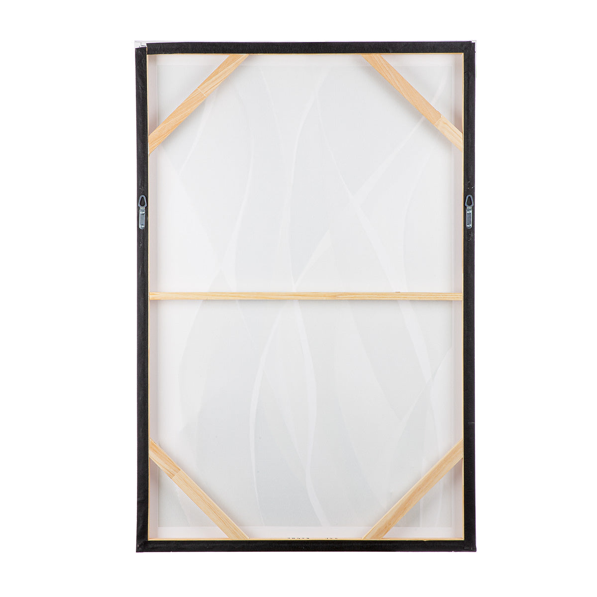 Wandbild „Verde“ – abstraktes Leinwandbild in Grün & Creme, 90 cm | CASA ROMANO