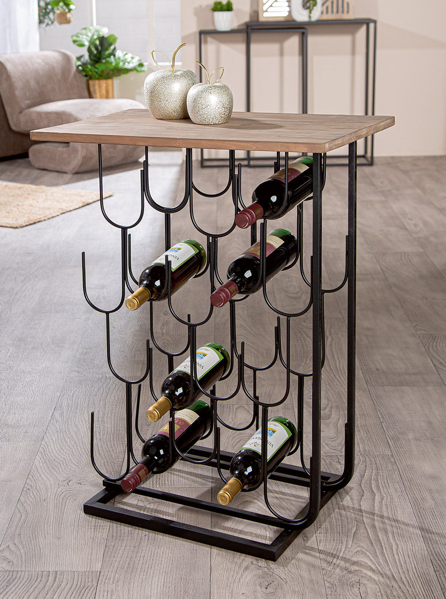 Weinregal „Xenia“ – Stilvoller Genuss auf kleinem Raum